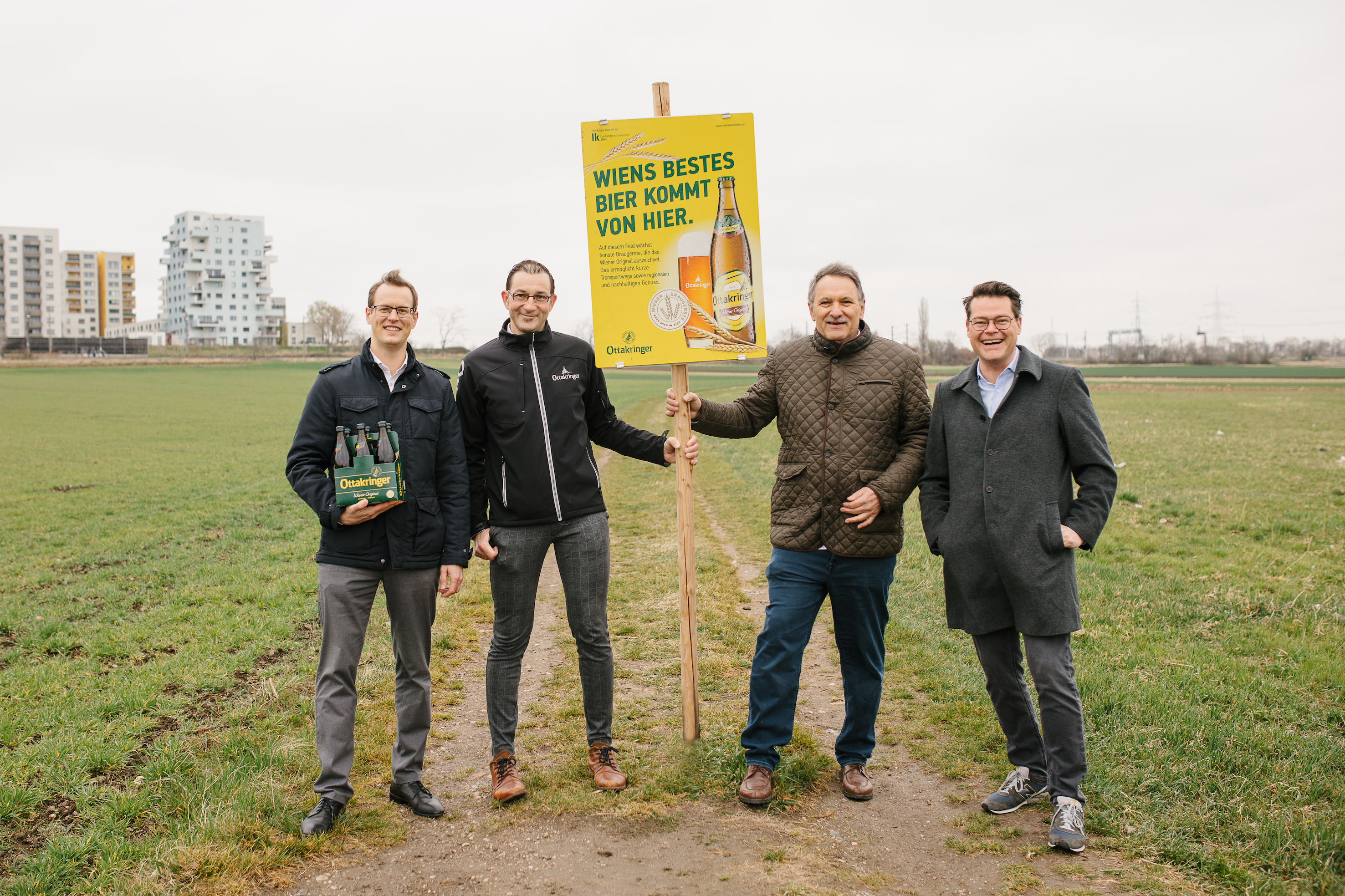 Feldtafeln zum Wiener Bier