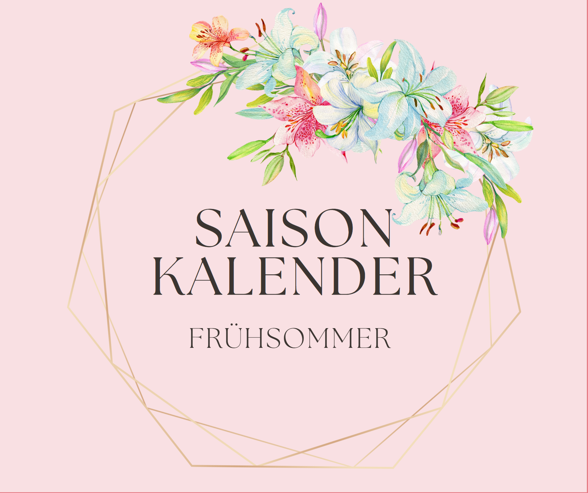 Saisonkalender Frühsommer