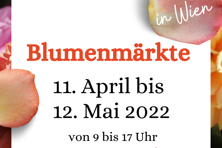 Blumenmärkte in Wien 2022