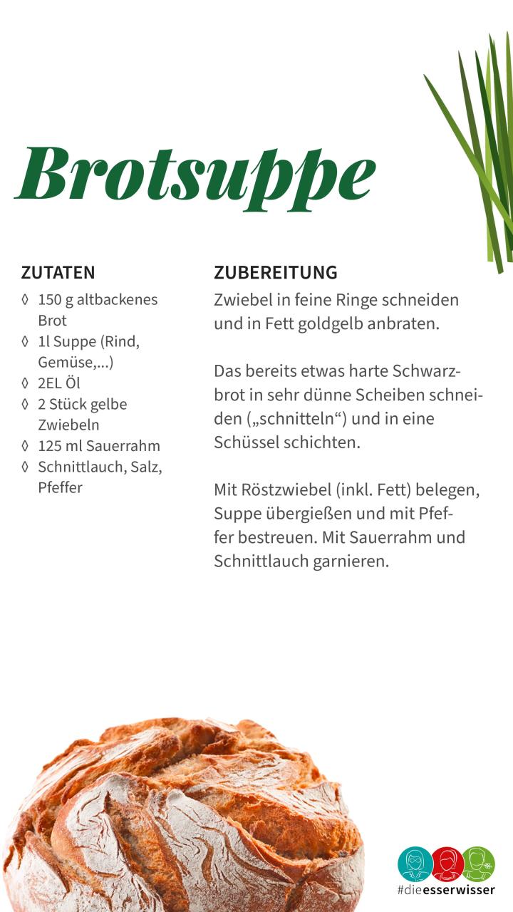 Rezept Brotsuppe