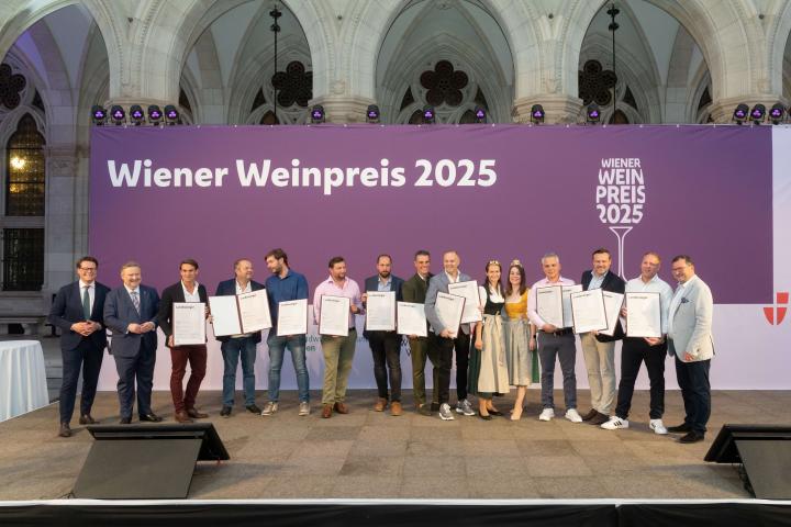 Wiener Weinpreis 2025 Gruppenfoto