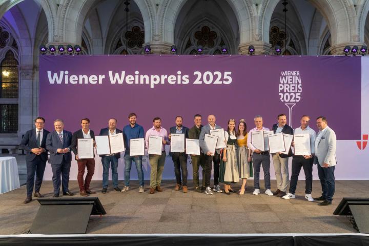 Wiener Weinpreis 2025 Gruppenfoto